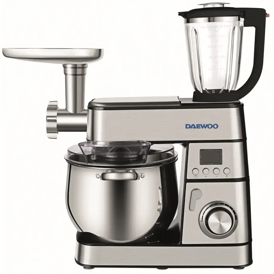 DAEWOO Robot Pâtissier - Bol de 10 Litres acier inoxydable 