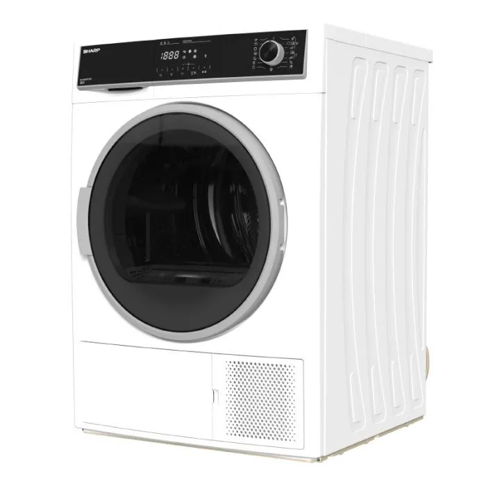 SÈCHE-LINGE POMPE À CHALEUR SHARP KD-HHH0S7EW21-FR 9KG