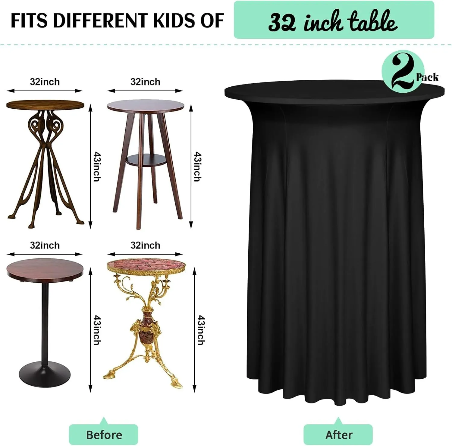 Le lot de 2 - Jupe mange-debout