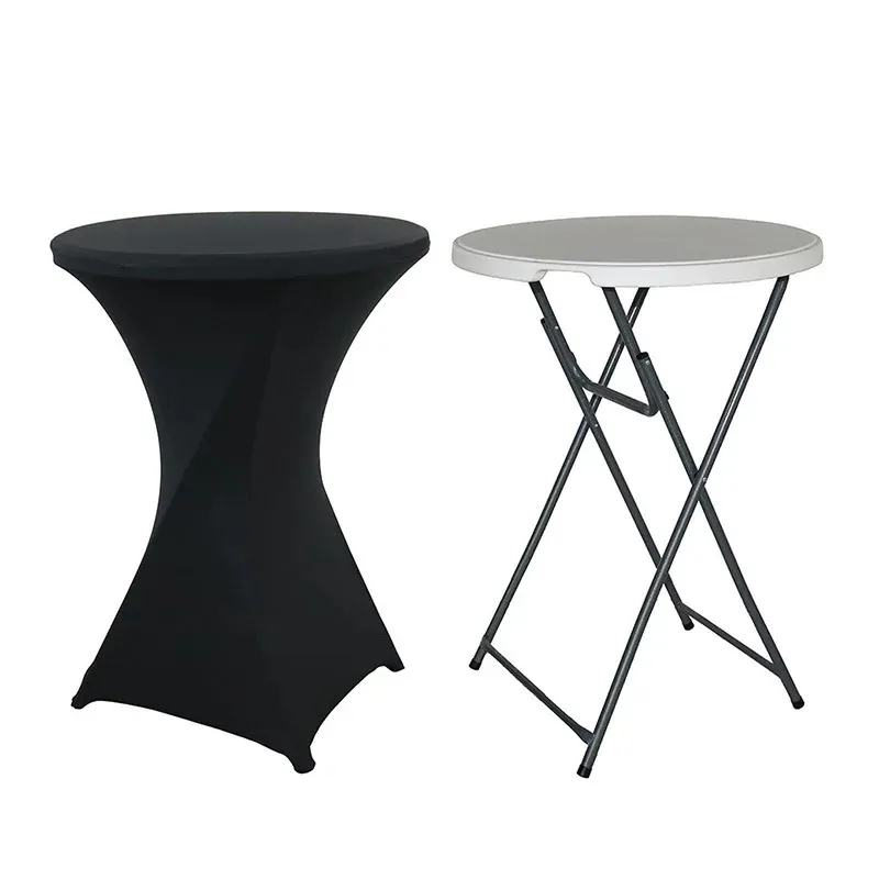 Table haute et nappe - Propriétaire Privé