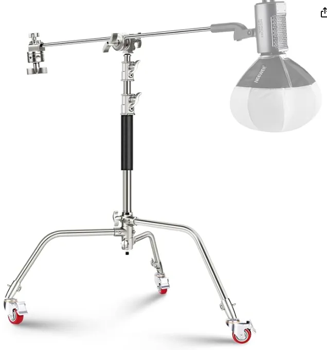 NEEWER SC186W – C-Stand à roulettes - Propriétaire Privé