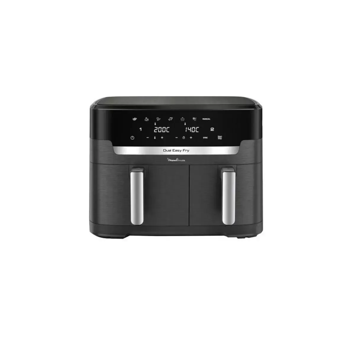 Friteuse à air chaud MOULINEX EZ942HF0 11L double zone 