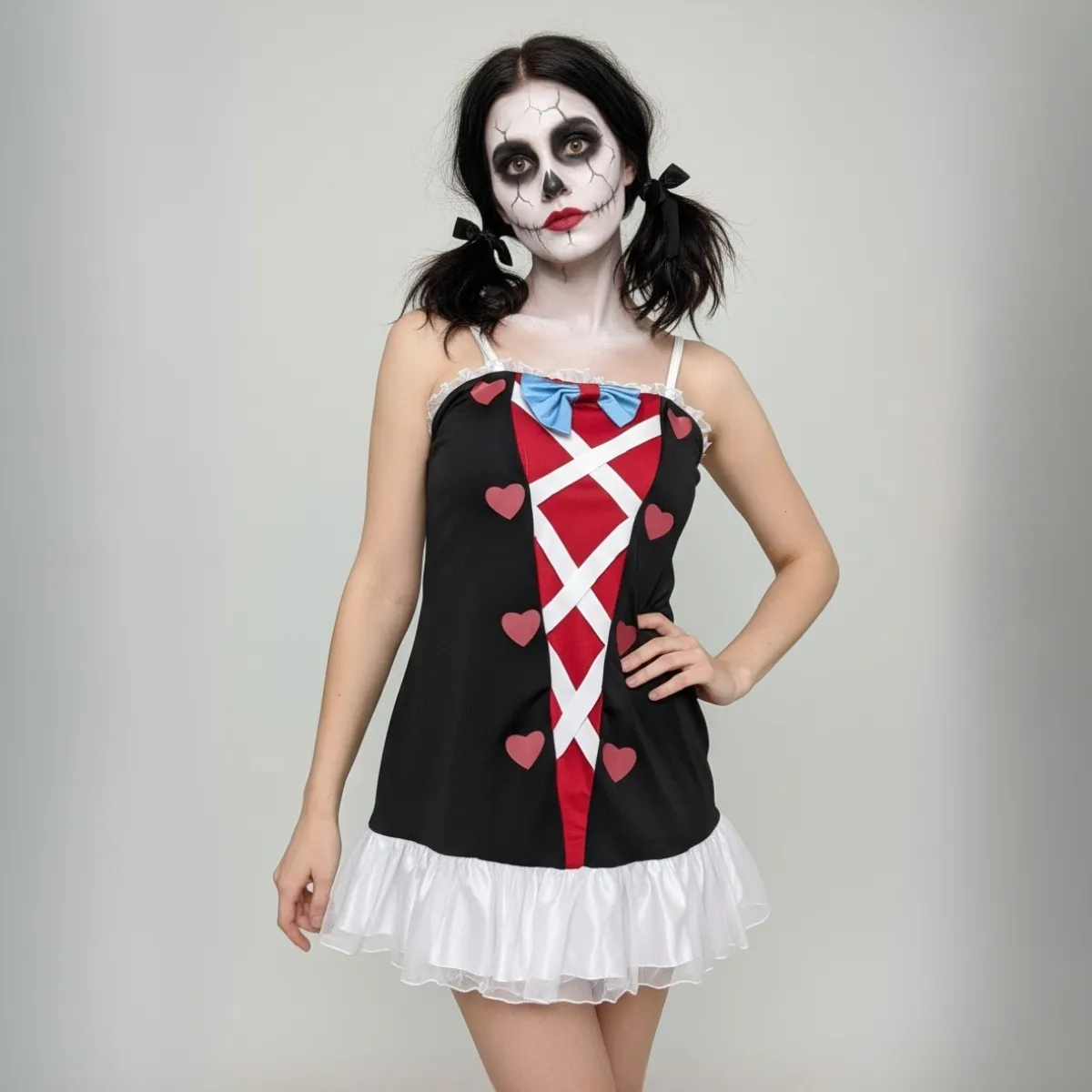 Cirko vaiduoklės kostiumas