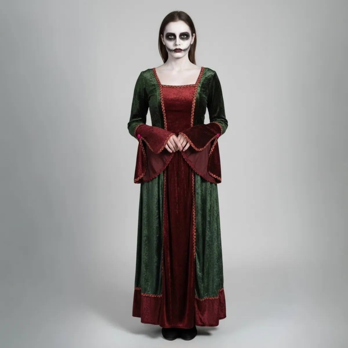 Viduramžių raganos kostiumas