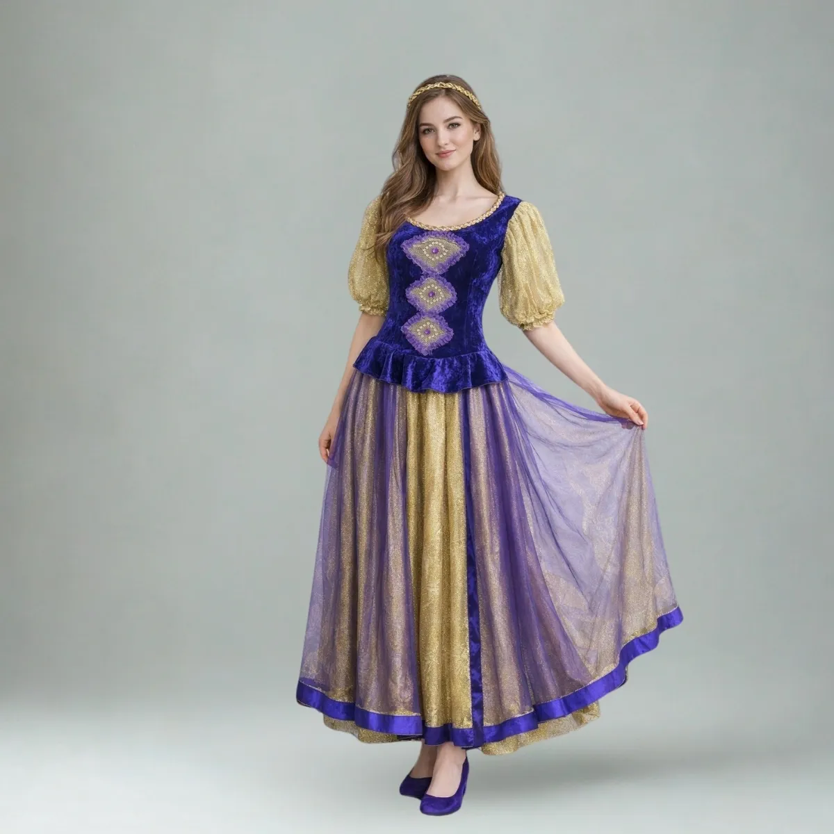 Rūmų šventės dama (renesanso įkvėptas kostiumas)