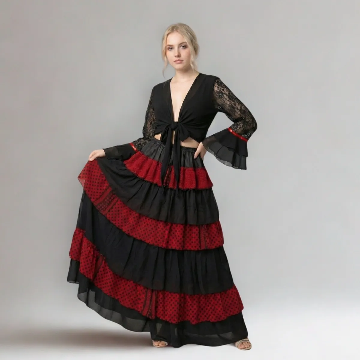 Ispaniškos fiestos šokėja