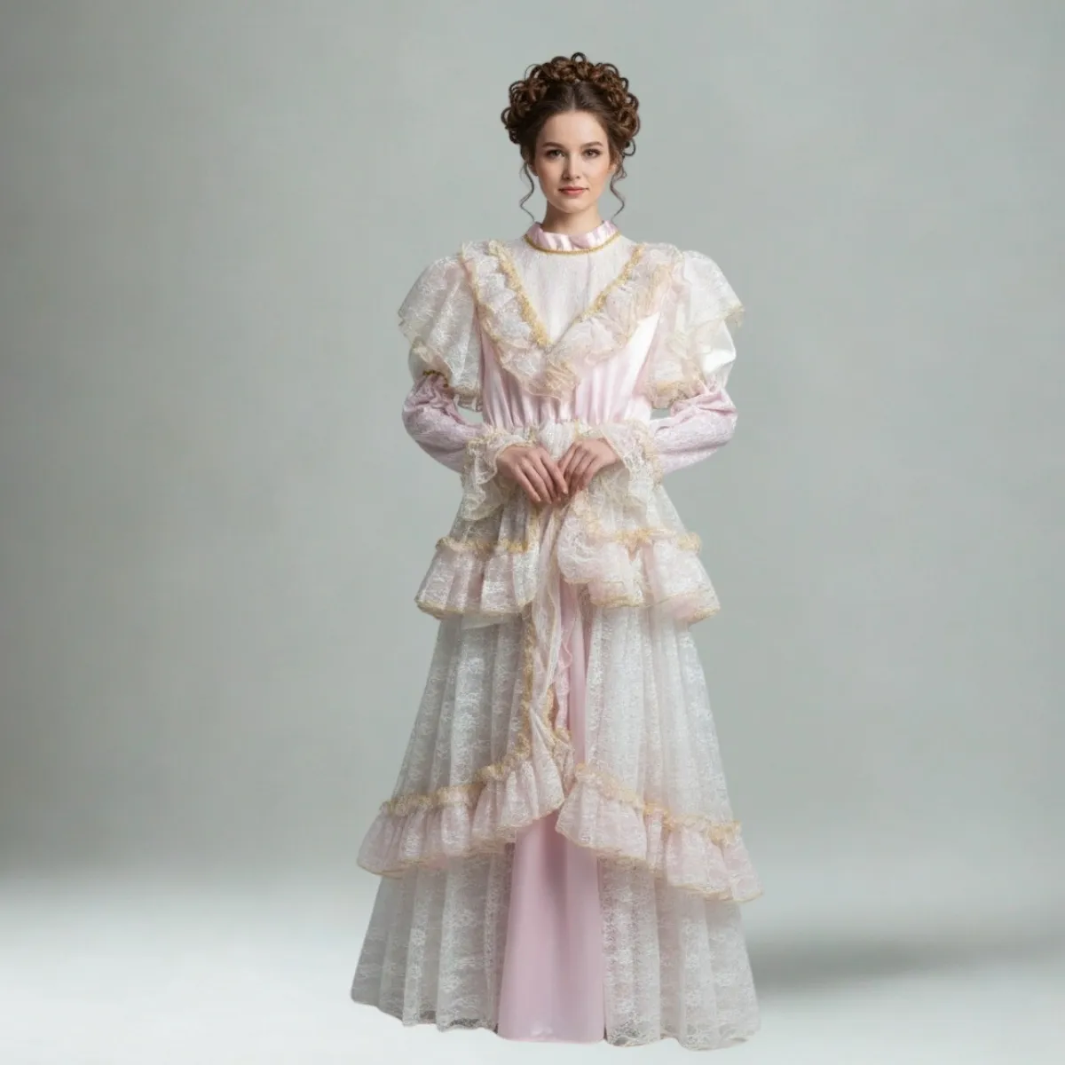 Belle Époque nėrinių princesė  (Viktorijos laikų kostiumas)