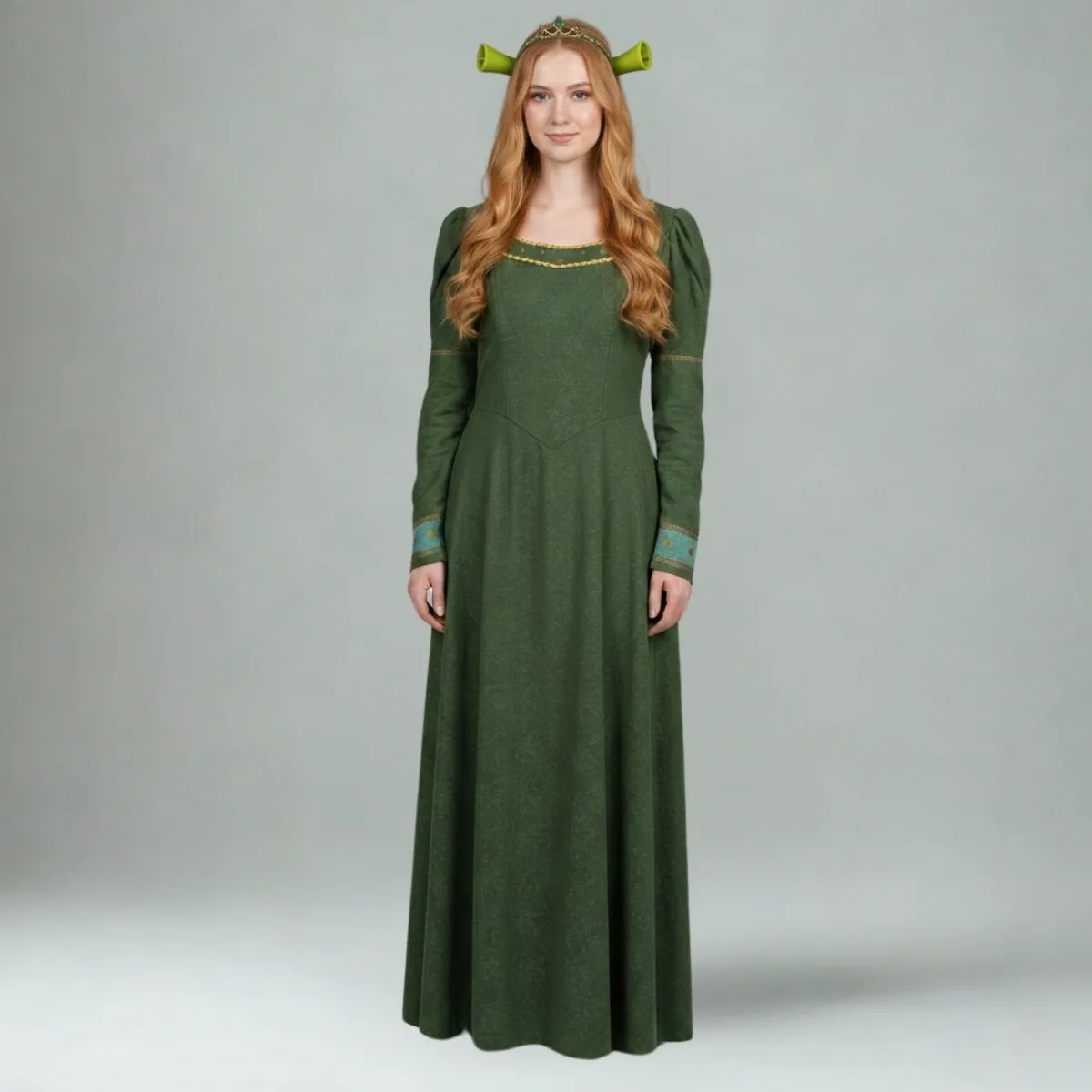 Princesės Fionos kostiumas