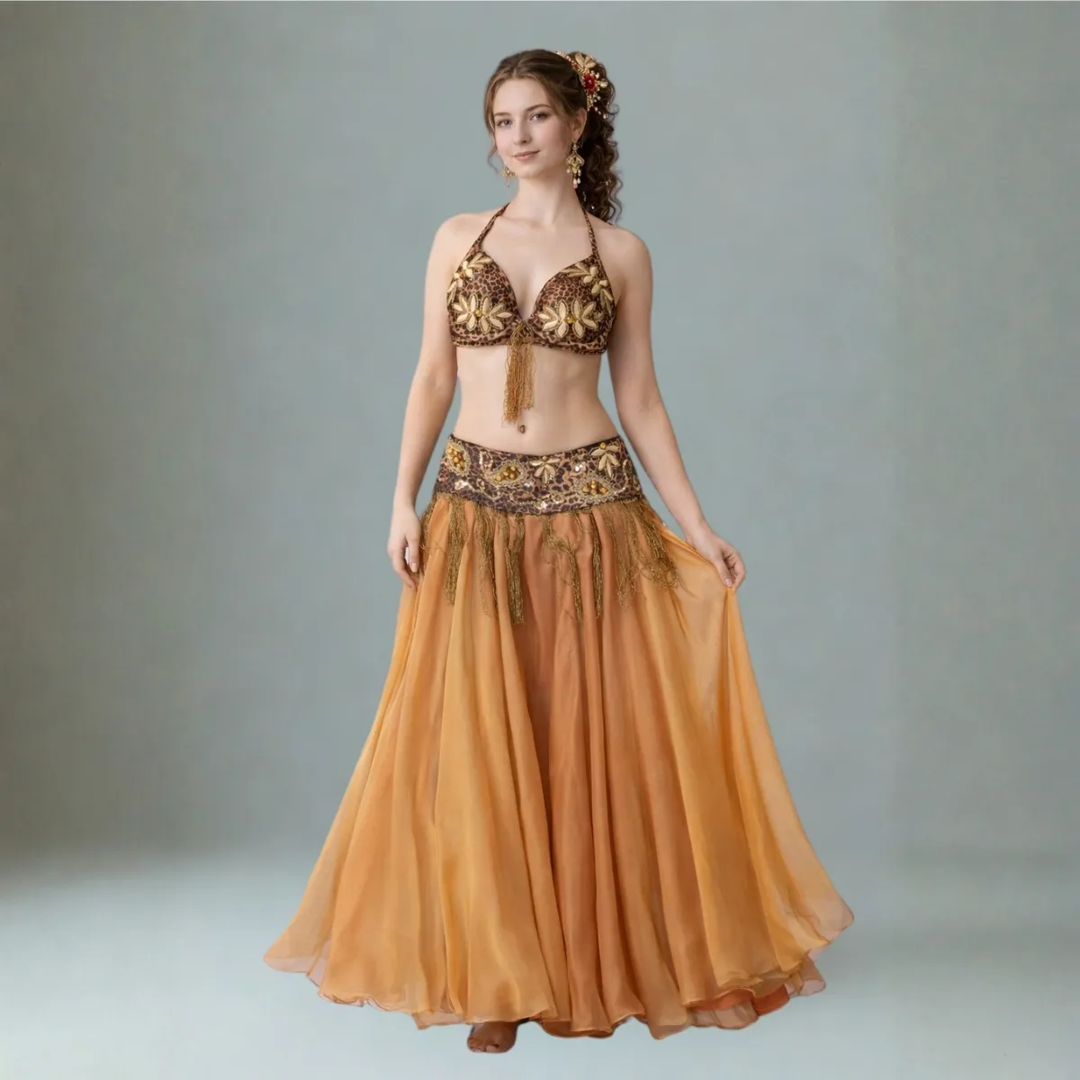 Pilvo šokėjos kostiumas