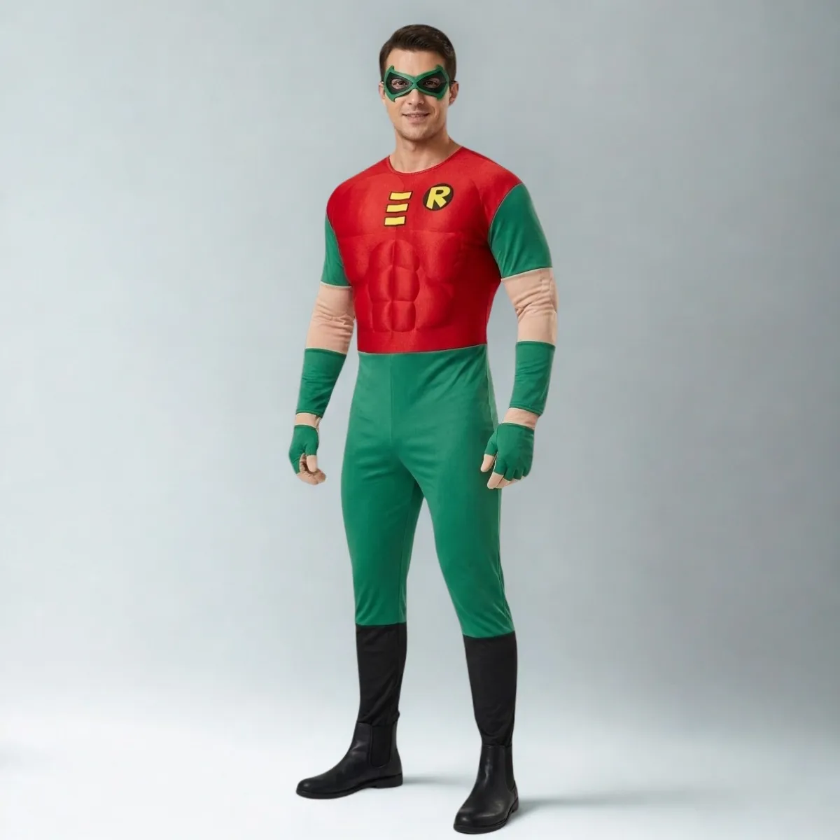 Robino stiliaus superherojaus kostiumas