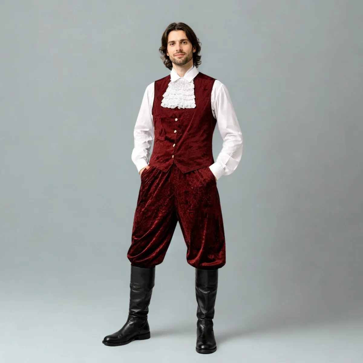 Barokinis dvaro bajoro kostiumas