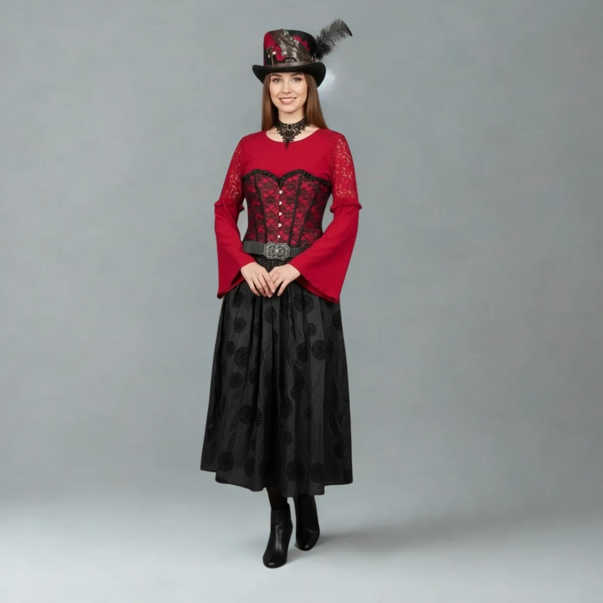 Steampunk Scarlet Duchess