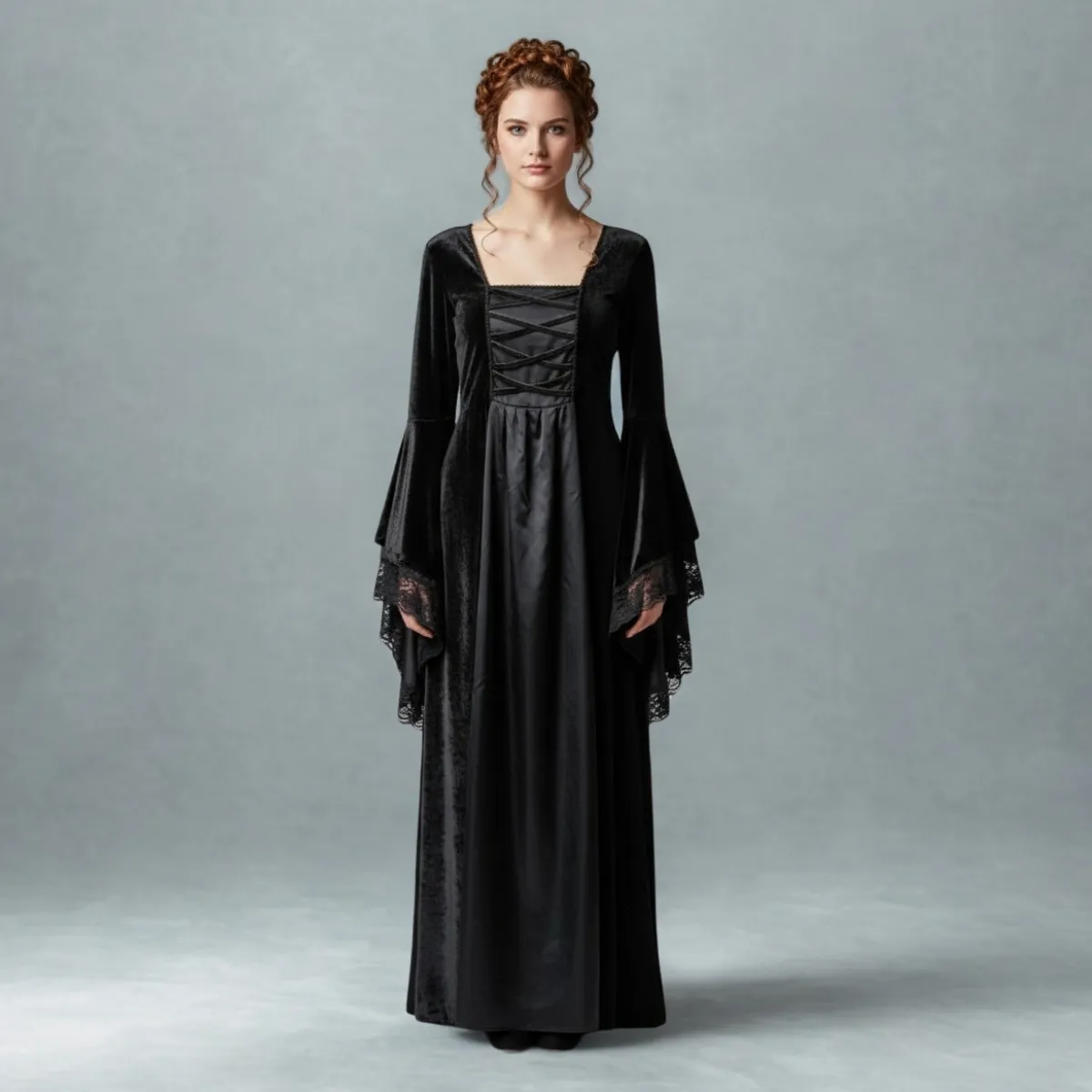 Gotikinė viduramžių dama