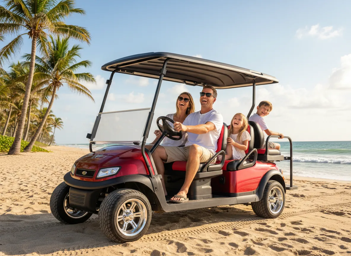 4 seater golf cart