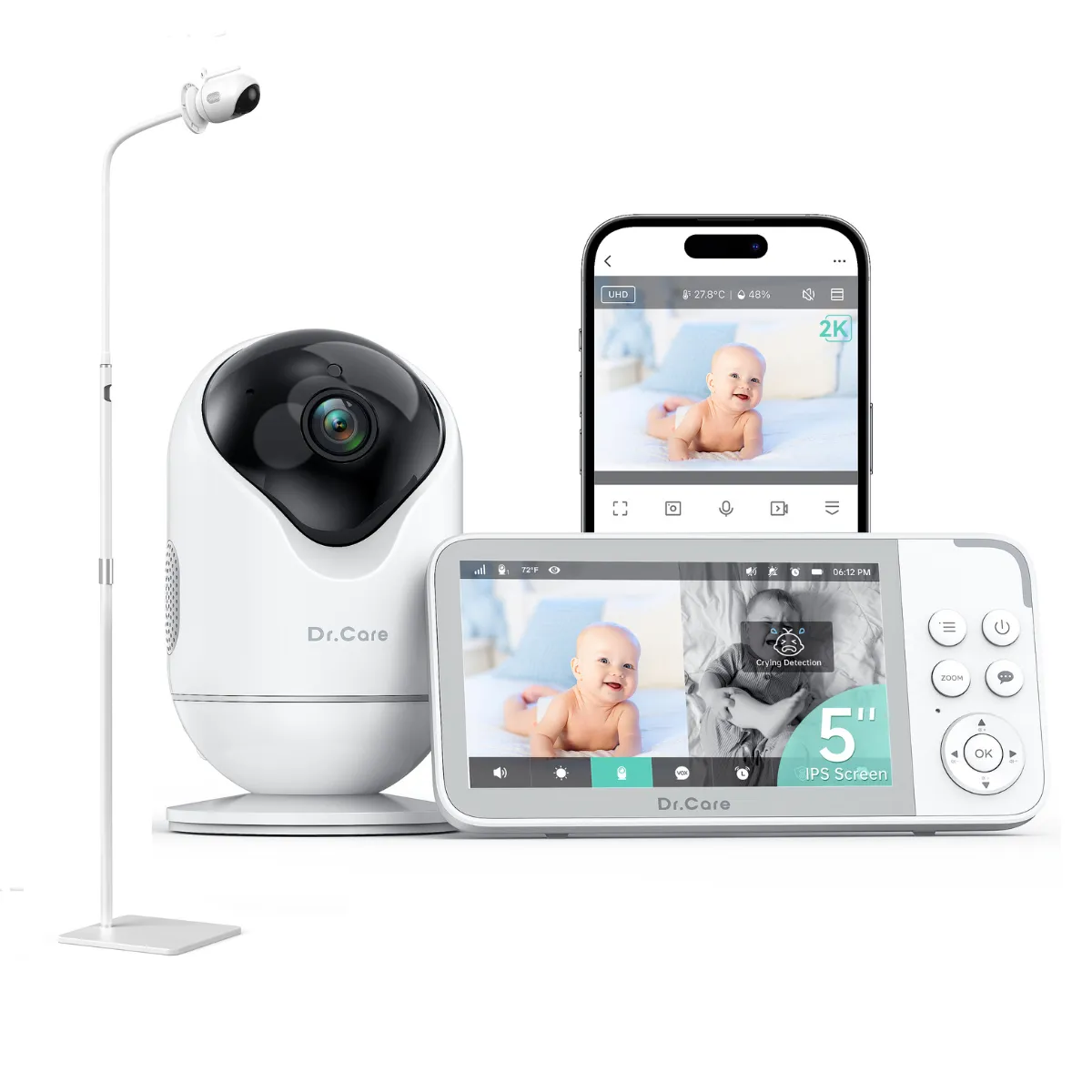 Baby Monitor Rental | Smart WiFi Baby Monitor with Camera