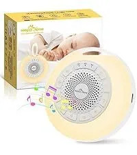 White Noise Machine for Baby Sleep: Easy@Home 20 Soothing Sounds with Adjustable Night Light & Timer丨USB Rechargeable丨for Baby Child or Adult丨White