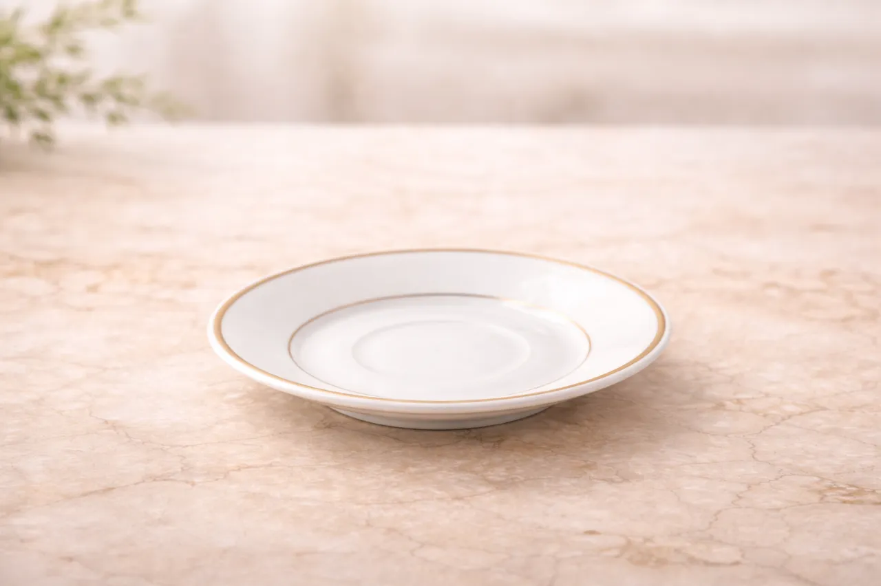 Roma Gold Coffee Saucer
