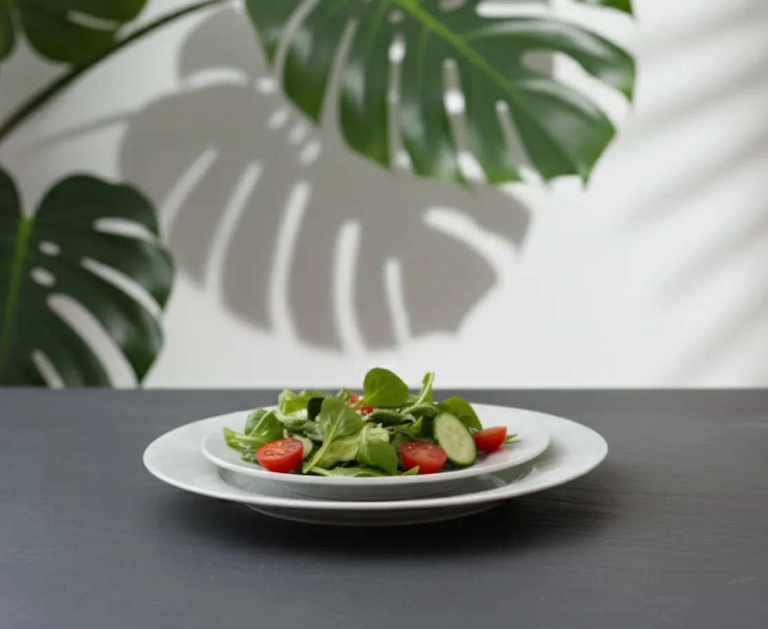 Classic White Salad Plate