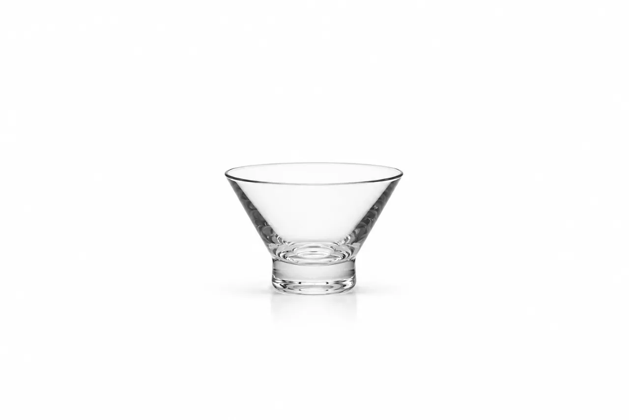 Teeny Stemless Martini Glass