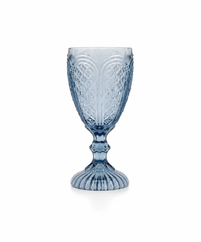 Carousel Goblet Blue