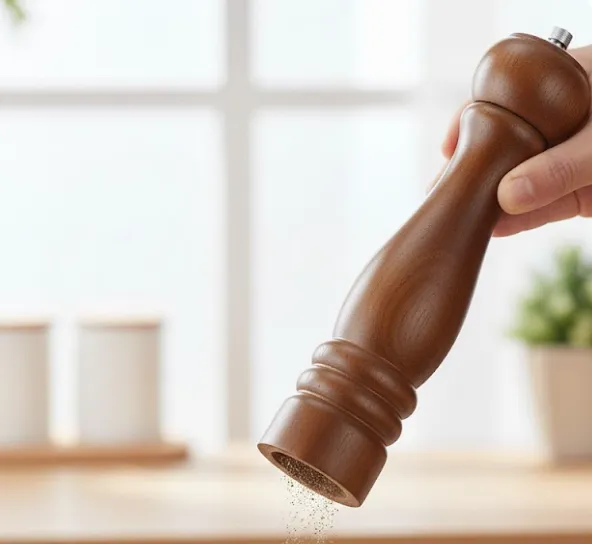 Pepper Grinder Wooden 10"