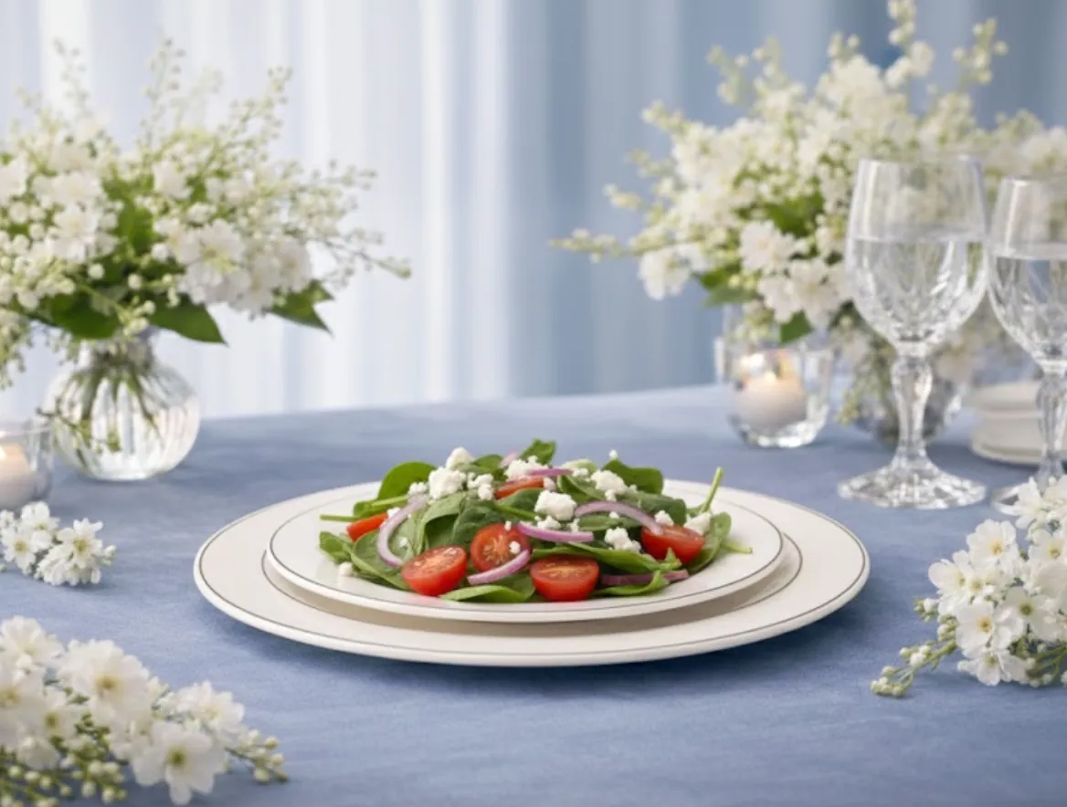 Platinum Rimmed Salad (7.5") Plate