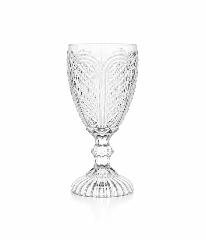 Carousel Goblet Clear