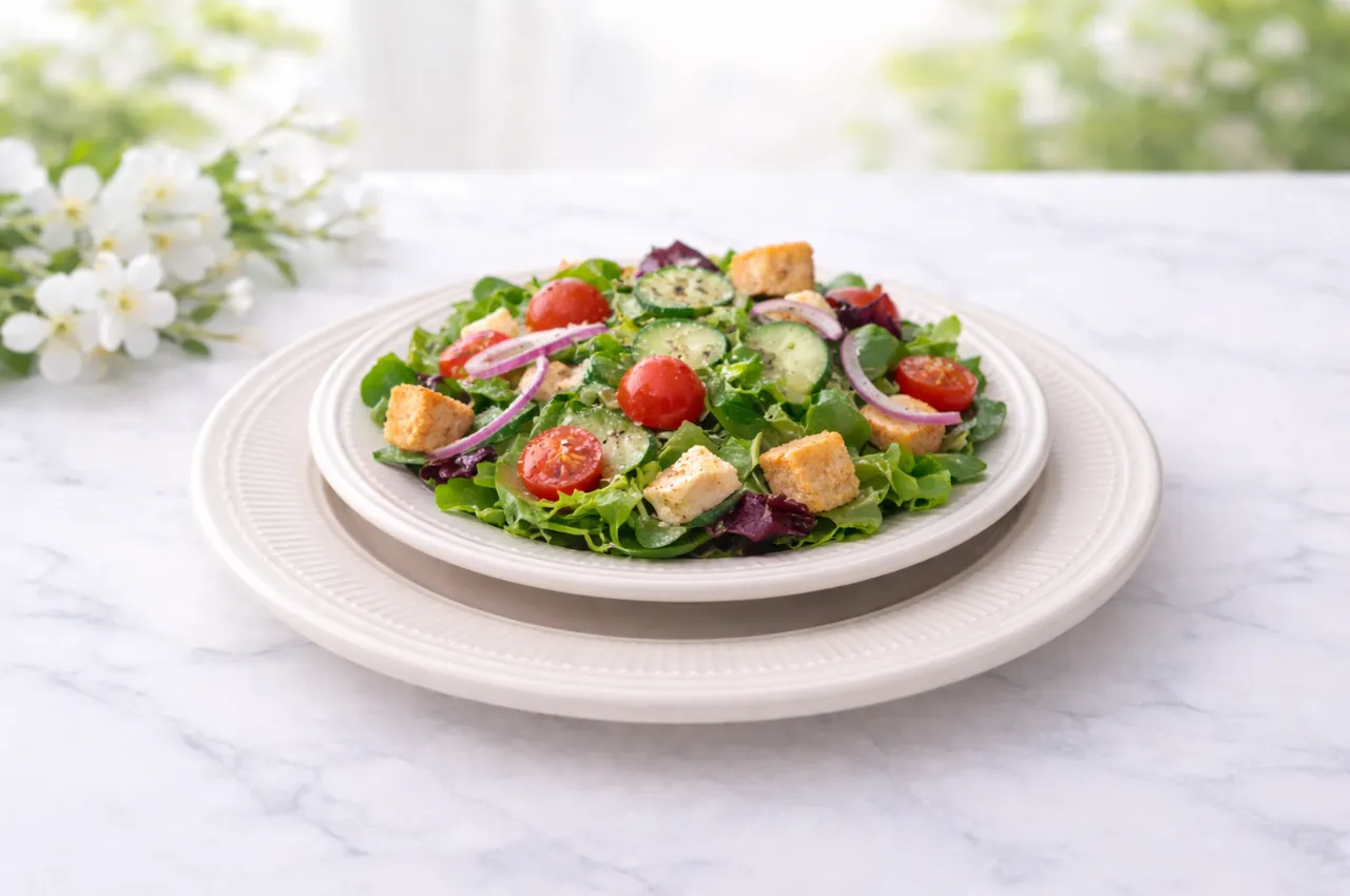 Stoneware Salad and Cocktail Plate (6.5")