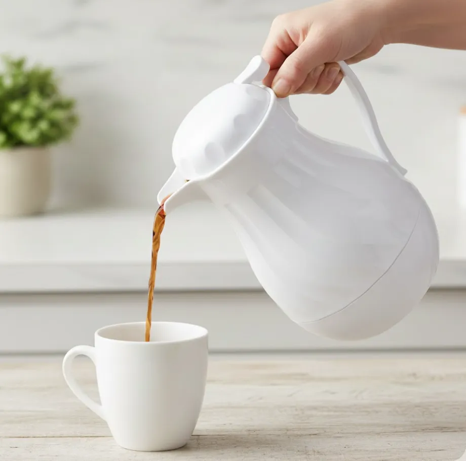 Coffee Pourer - White