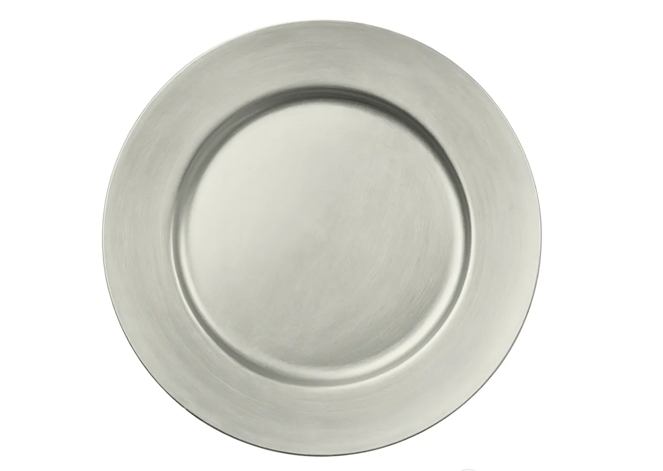 Charger Acrylic Silver