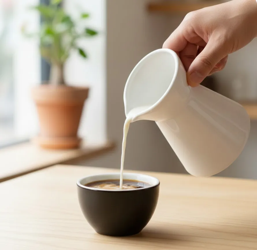 Hourglass Ceramic Pourer