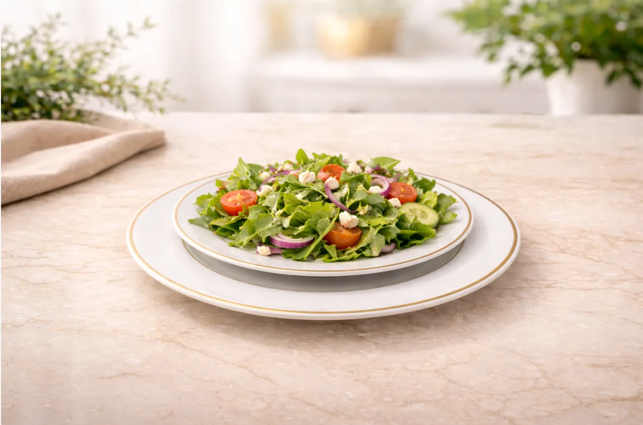 Roma Gold Salad Plate (7.5")