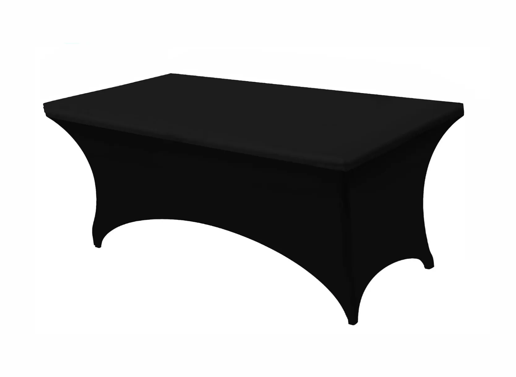 Black Spandex Table Covers