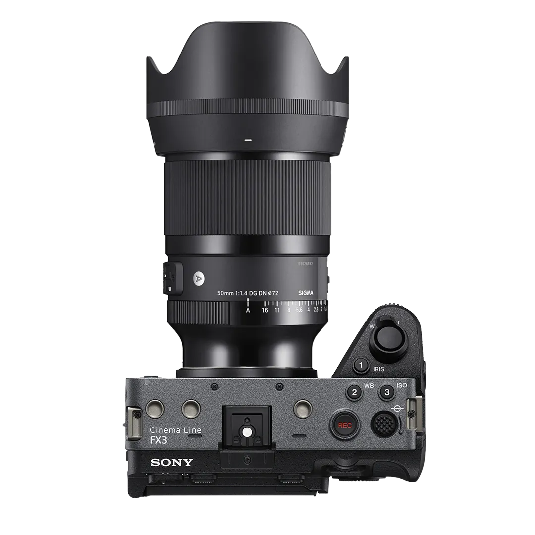 Sony FX3 + 50mm Lens