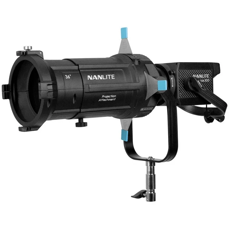 Kit Proyector Nanlite 36 & 19° - Luz 300B - Combo Stand