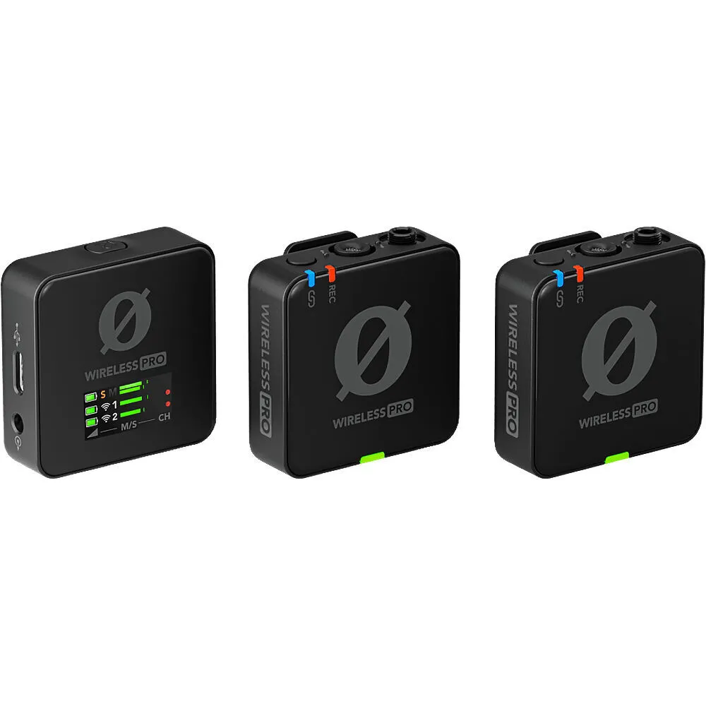 Micrófono Inalámbrico RODE Wireless PRO 2-Person Clip-On