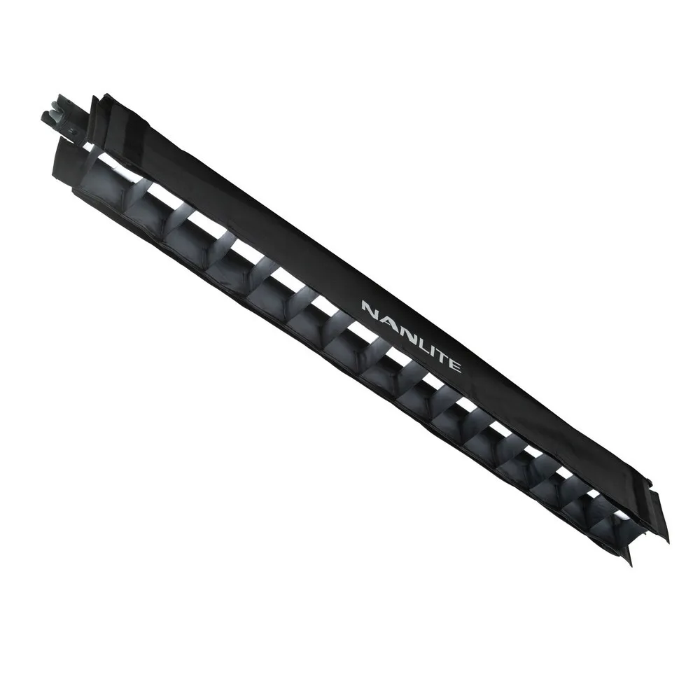 Nanlite Fabric Barndoors and Grid for PavoTube II 30C LED Tube Light