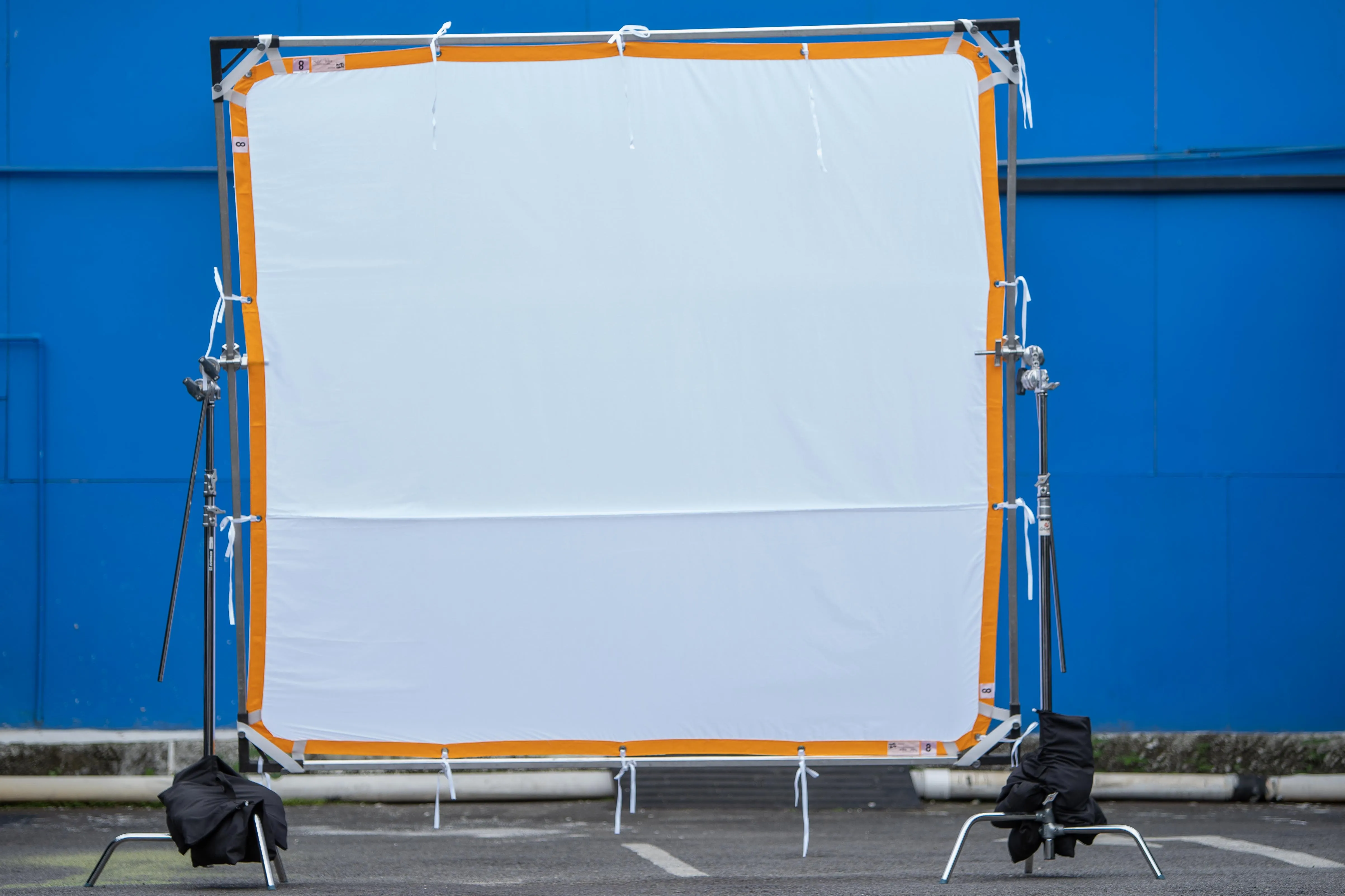 Kit 8X8 con C- Stand  + 1 Tela