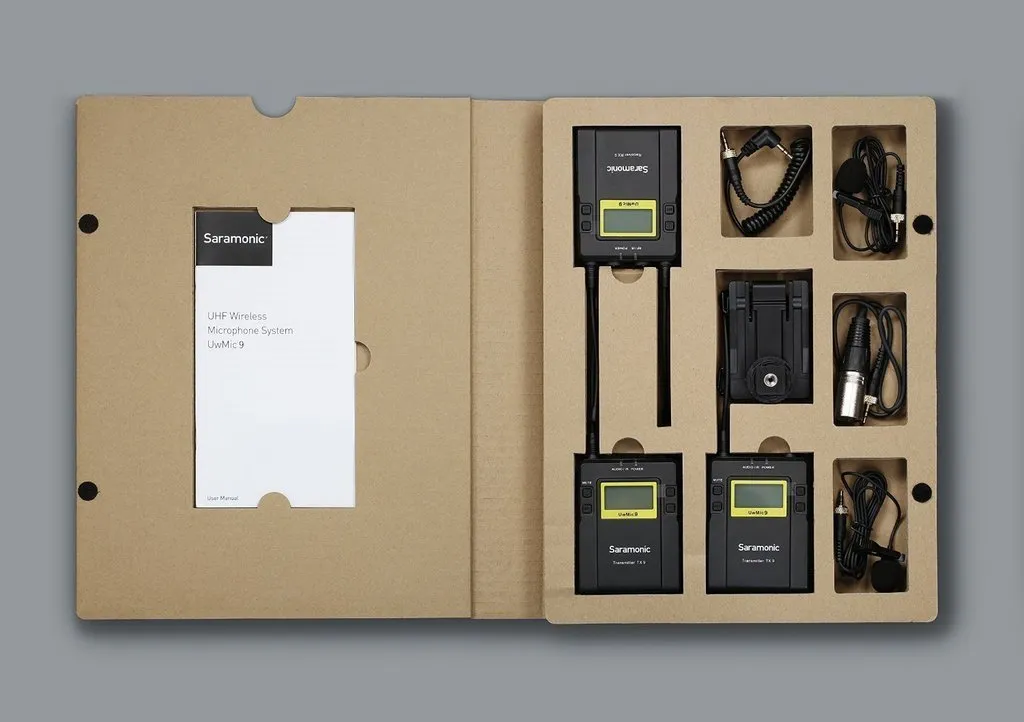 Micrófono Inalámbrico Solapa Saramonic 2 Transmisores + 1 Receptor