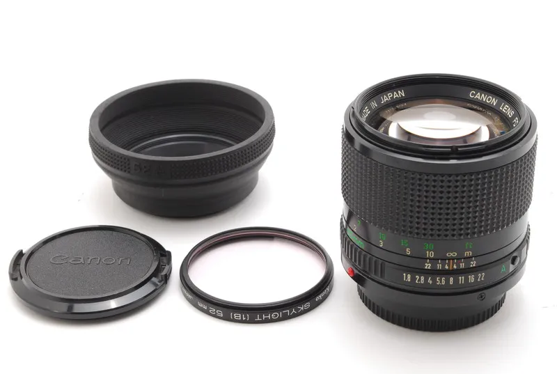 Lente Canon FD 85mm f1.8