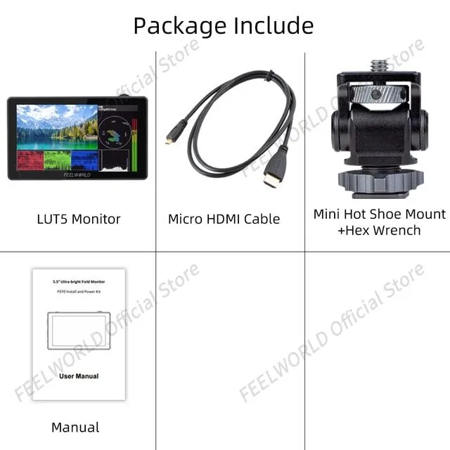 Kit Monitor Feelword 5'