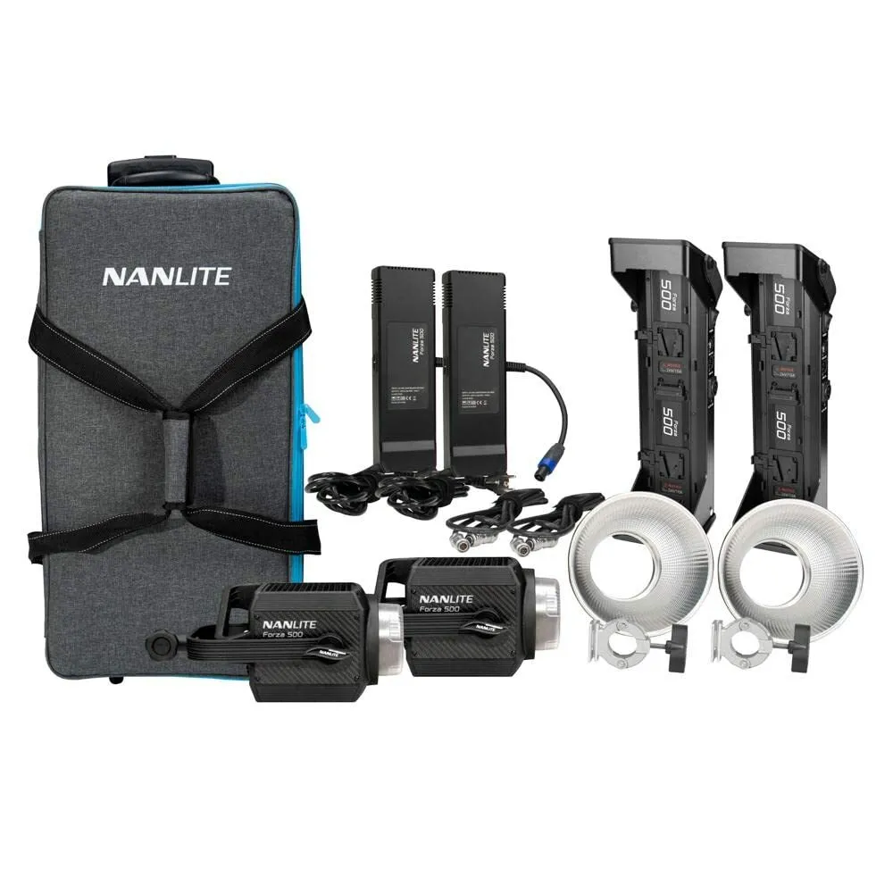 Kit NanLite Forza 500 - 2 Luz Led