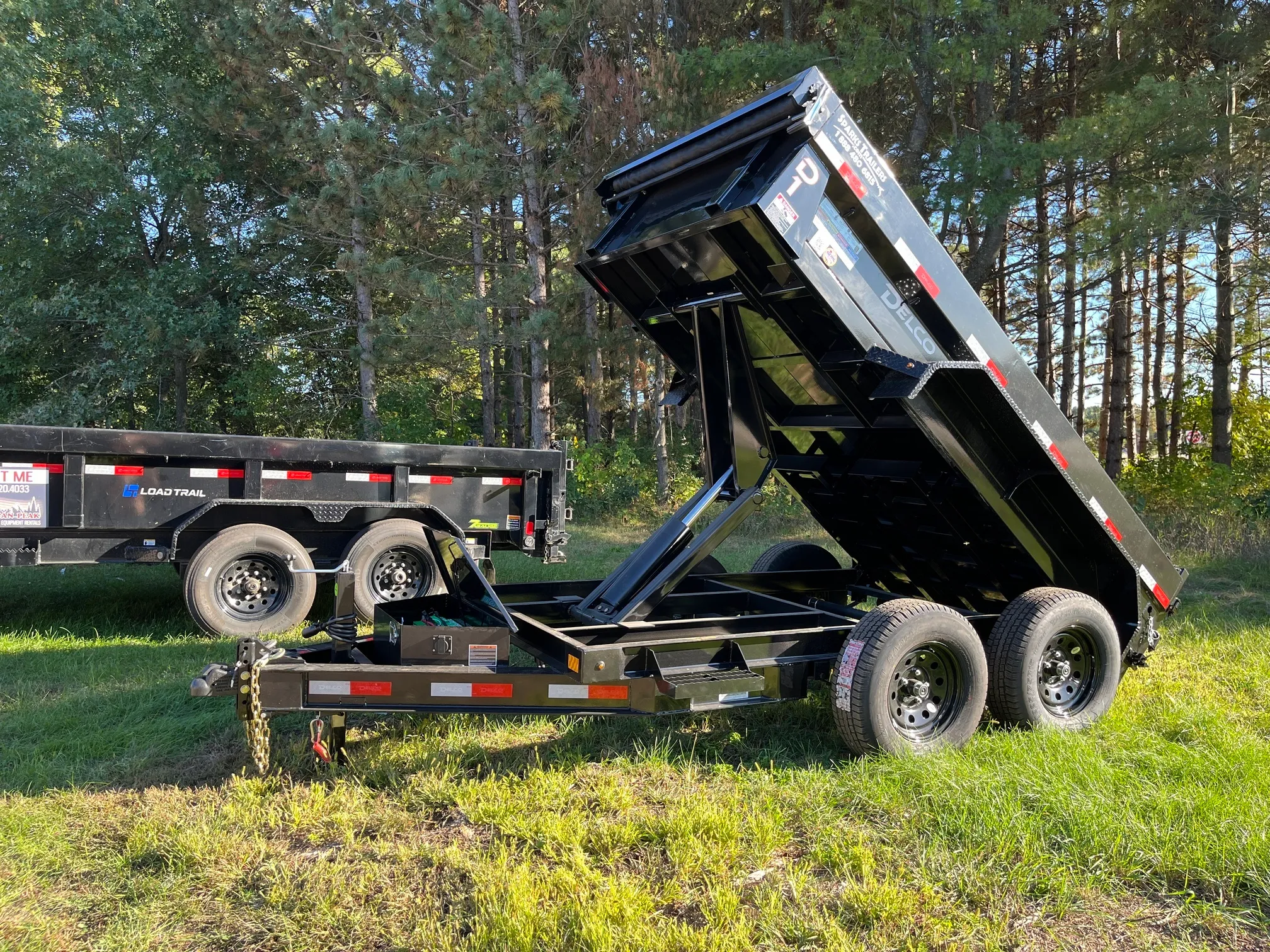 10' Dump Trailer Rental