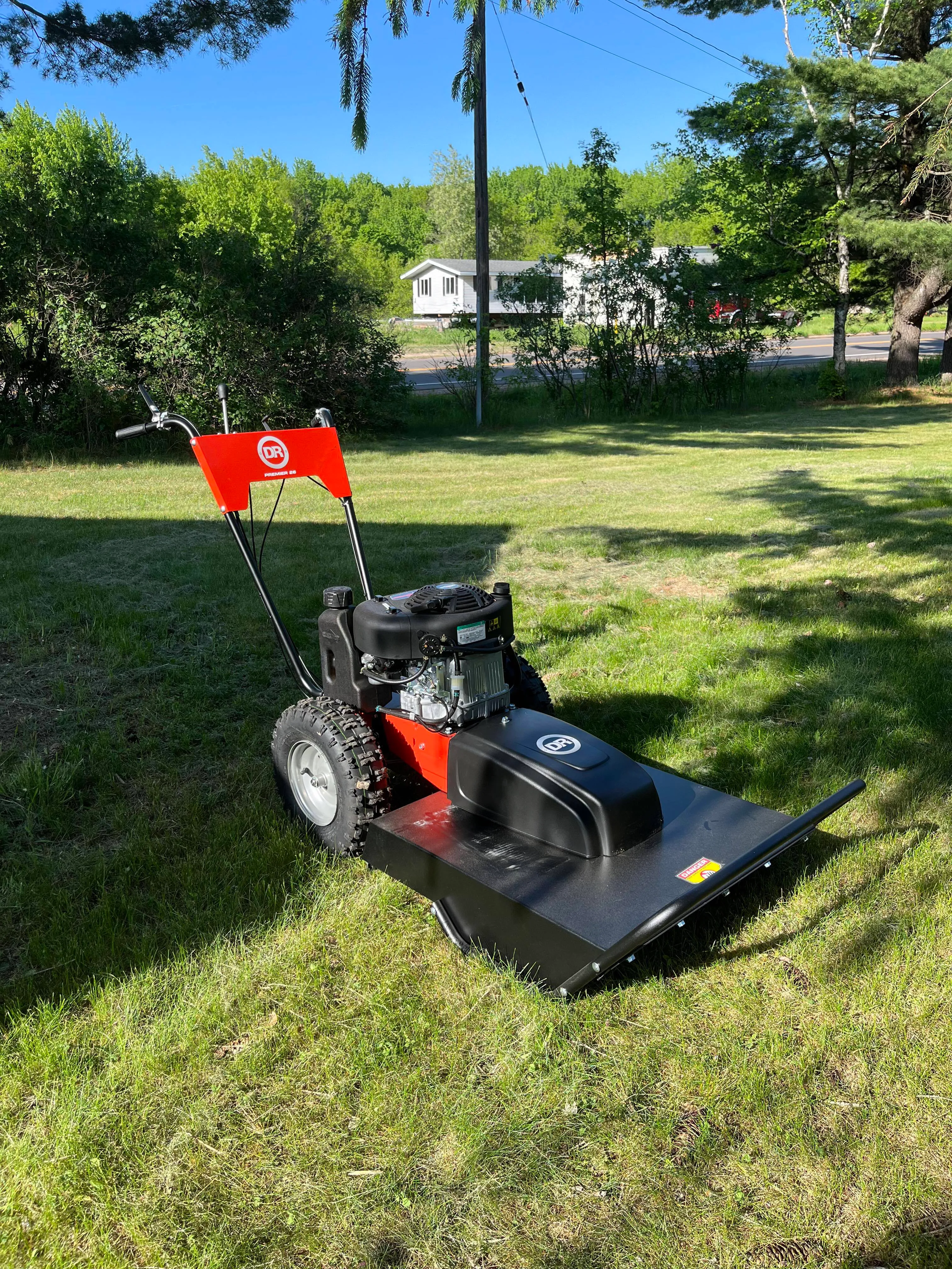 26" Brush Mower 10 HP