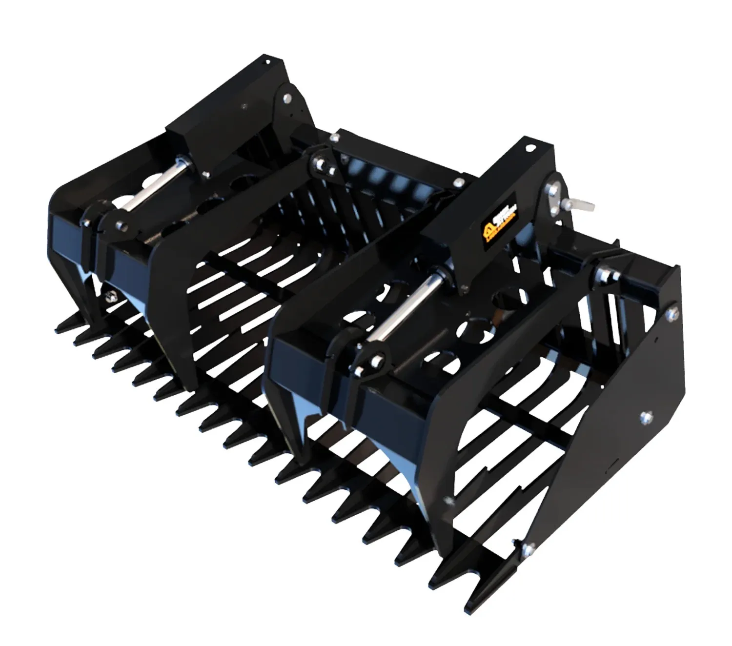 The Rock Haul Skeleton Grapple Rock Bucket For Sale