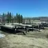 Delco 14,000 lbs GVWR Flatbed Deckover Bumper Pull Skid Steer Trailer 