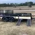83"x18' Delco Utility Trailer w/ Gate & Side Load Ramps