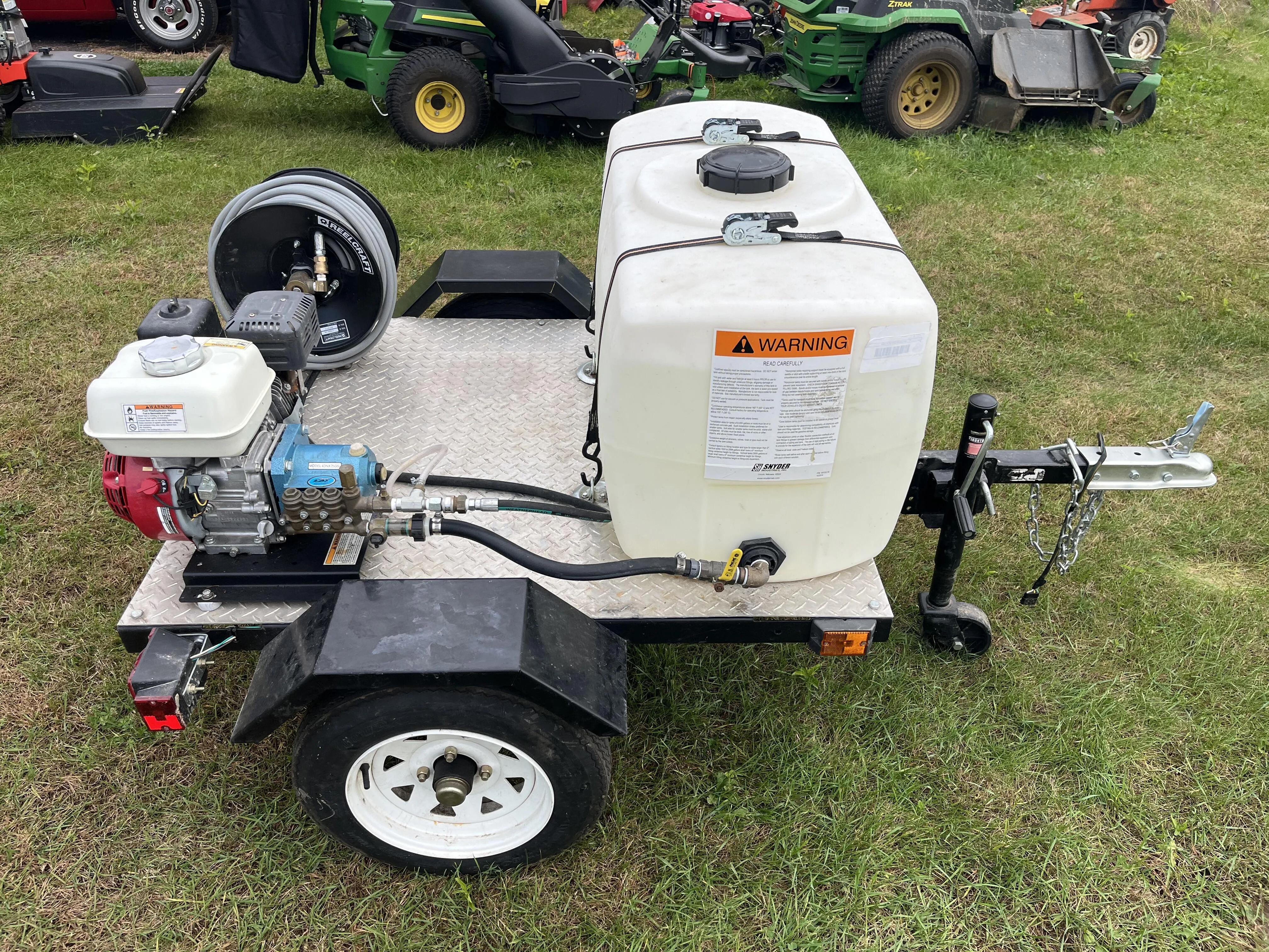 Custom Pressure Washer Trailer