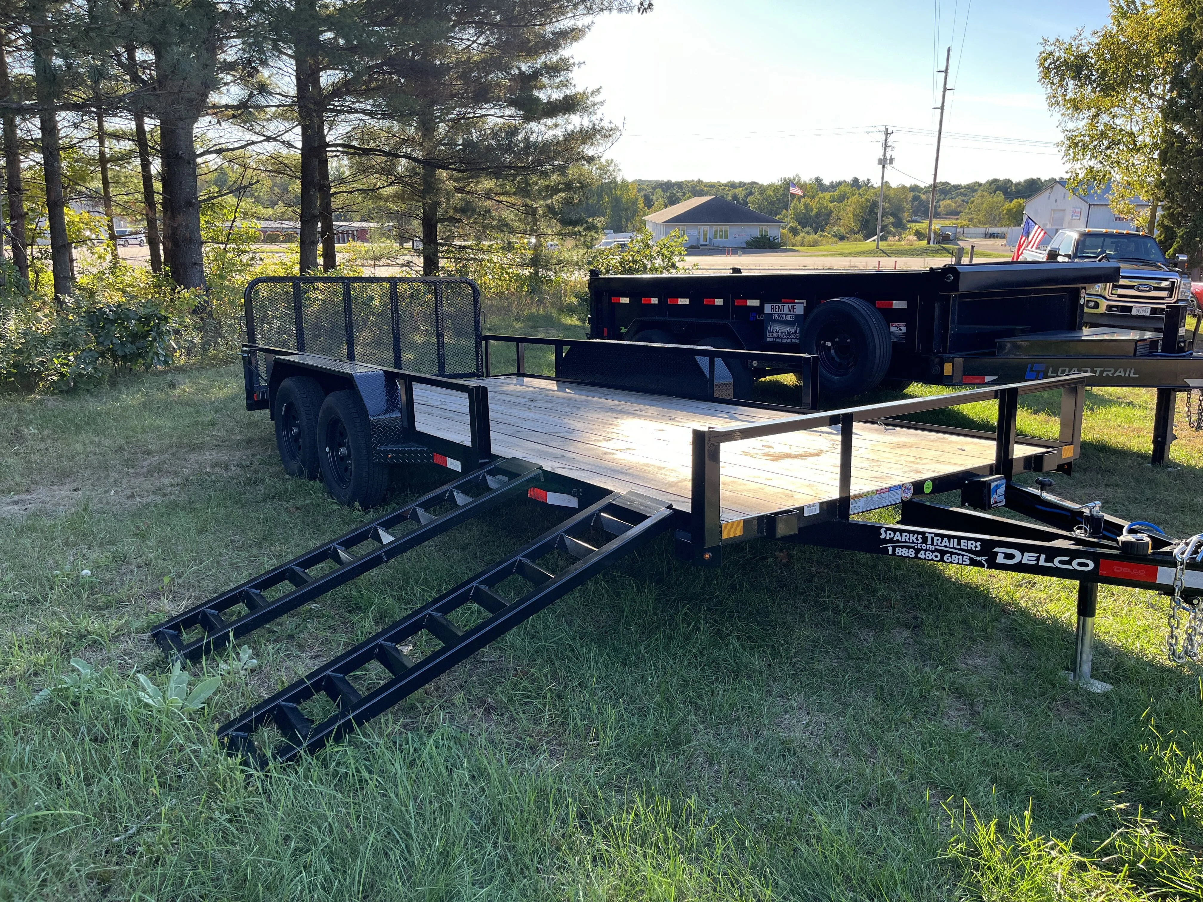 Utility Trailer Tandem Axle Rental