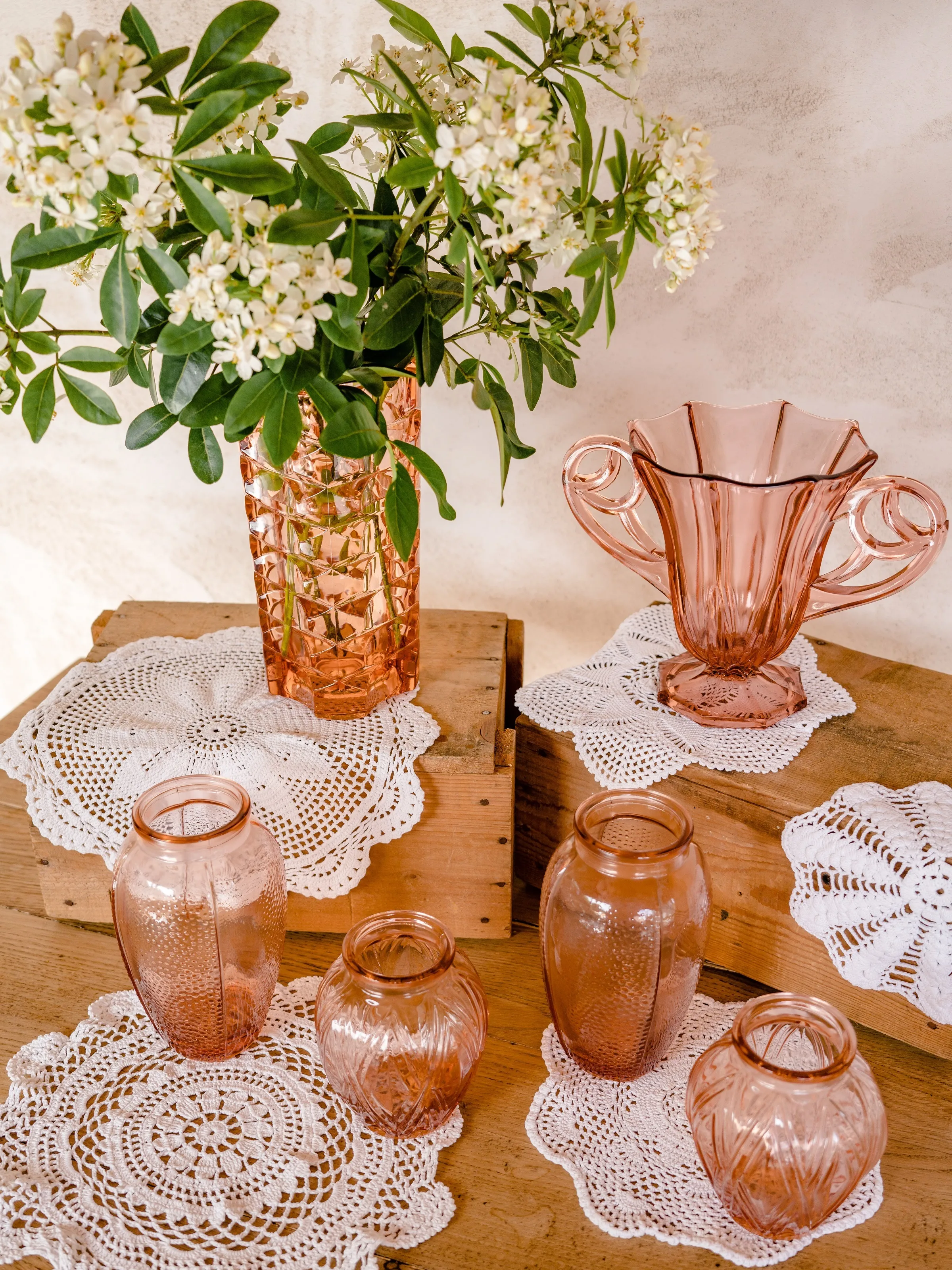 VASES VINTAGE | Collection "ROSALINE"